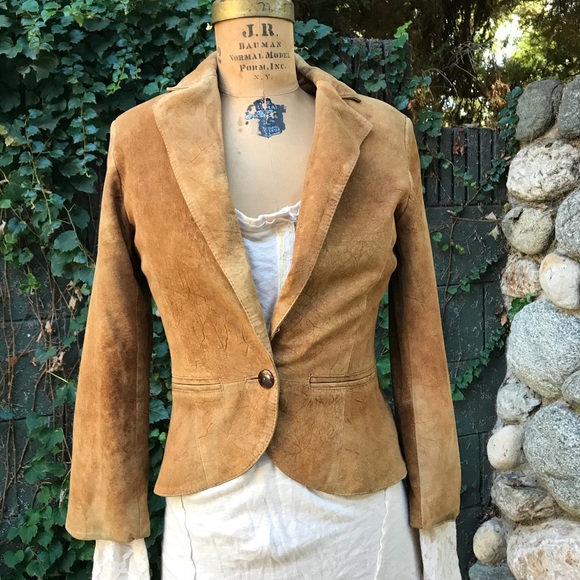 Rustic Suede Jacket - Picture 2 of 8